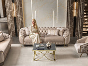 Lucas Stationary Sofa in Beige - 200-ST-LUC-TURKO276-3
