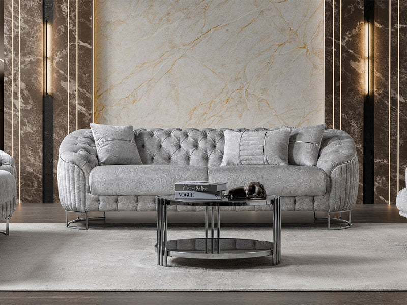 Lucas Stationary Sofa in Beige - 200-ST-LUC-TURKO276-3