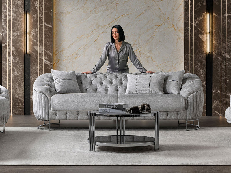 Lucas Stationary Sofa in Grey - 200-ST-LUC-HENRY04-3