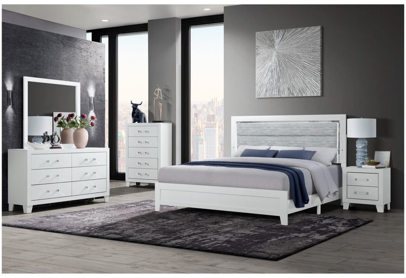 Luccia White Mirror - LUCCIA-WHITE-MR