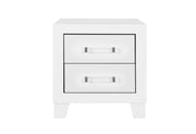 Luccia White Nightstand - LUCCIA-WHITE-NS