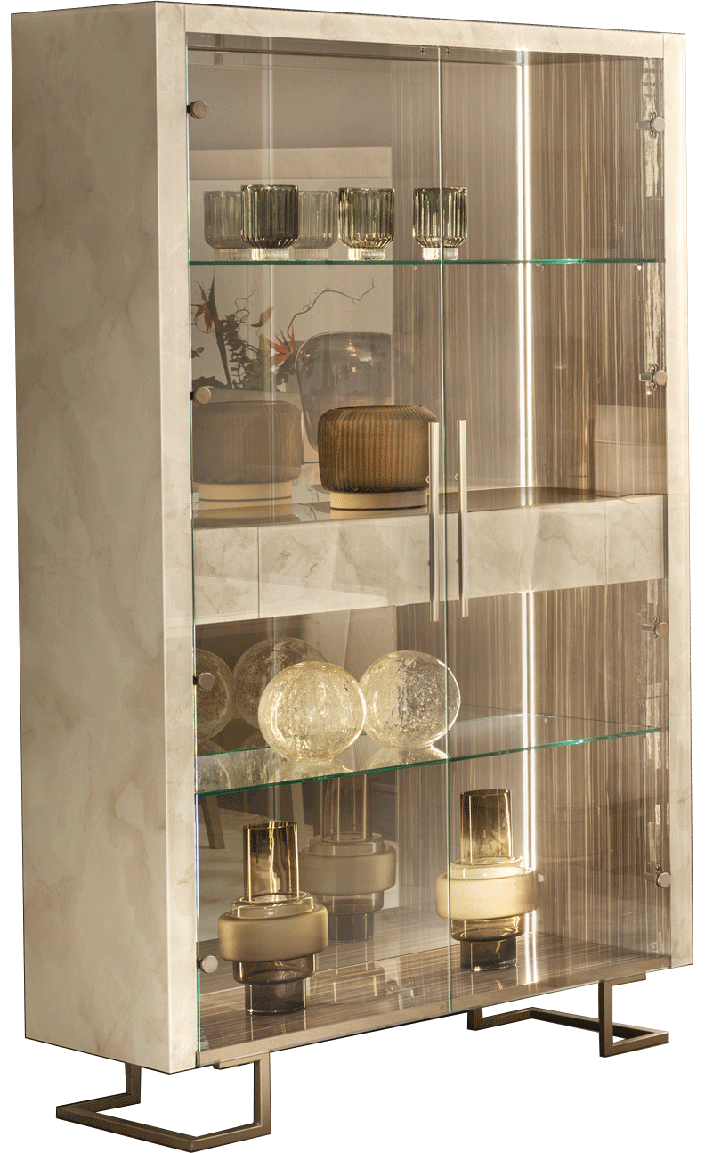Luce 2 Door Cabinet w/Drawer - i38271