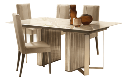 Luce Dining Table w/2 Ext - i38246
