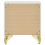 Lucia 2-drawer Nightstand Bedside Table White - 224732