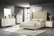 Lucia 5-drawer Bedroom Chest of Drawers White - 224735