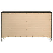 Lucia 6-drawer Dresser Cabinet Black - 224993