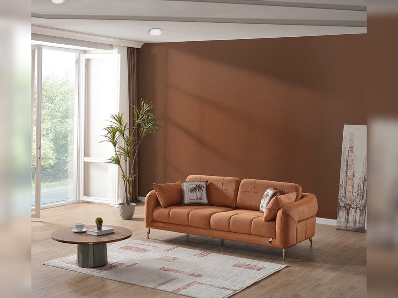 Lugano 3-pieces (Sofa & Loveseat & Relax Chair) Livingroom in Dark Grey - Light Grey - 200-ELIF-LUG-A226-321R