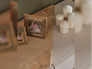 Lugano Bedroom (Queen Frame With Headboard & Dresser With Mirror & Ottoman & 2 Nightstand) - 200-ELIF-LUG-A221-QBED-SET