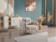 Lugano Chair - Relax in Cream - 200-ELIF-LUG-A227-B-R