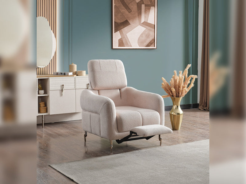 Lugano Chair - Relax in Light Grey - 200-ELIF-LUG-A226-B-R