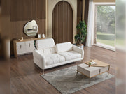 Lugano Convertible Loveseat in Brown - 200-ELIF-LUG-A224-2