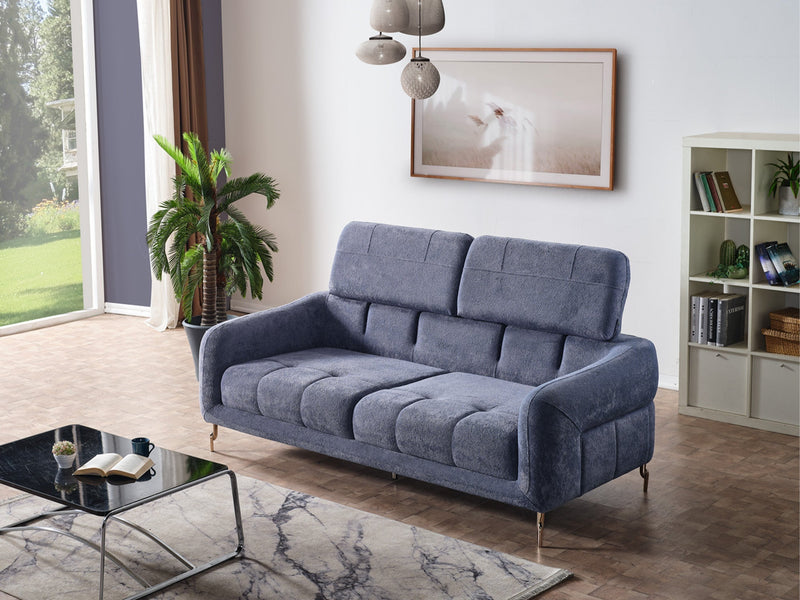 Lugano Convertible Loveseat in Brown - 200-ELIF-LUG-A224-2