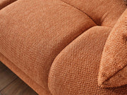 Lugano Convertible Loveseat in Cream - 200-ELIF-LUG-A227-2
