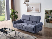 Lugano Convertible Loveseat in Cream - 200-ELIF-LUG-A227-2