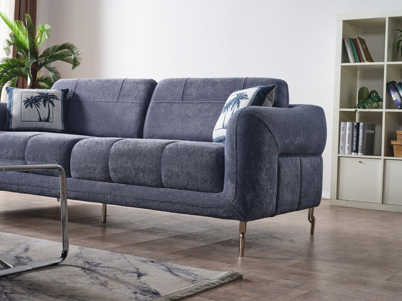 Lugano Convertible Sofa in Cream - 200-ELIF-LUG-A227-3