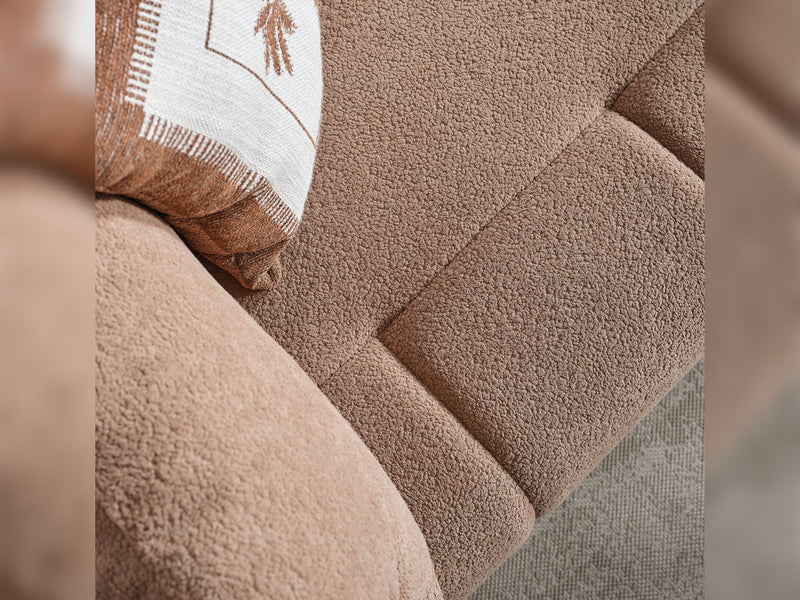 Lugano Convertible Sofa in Dark Grey - 200-ELIF-LUG-A226-3
