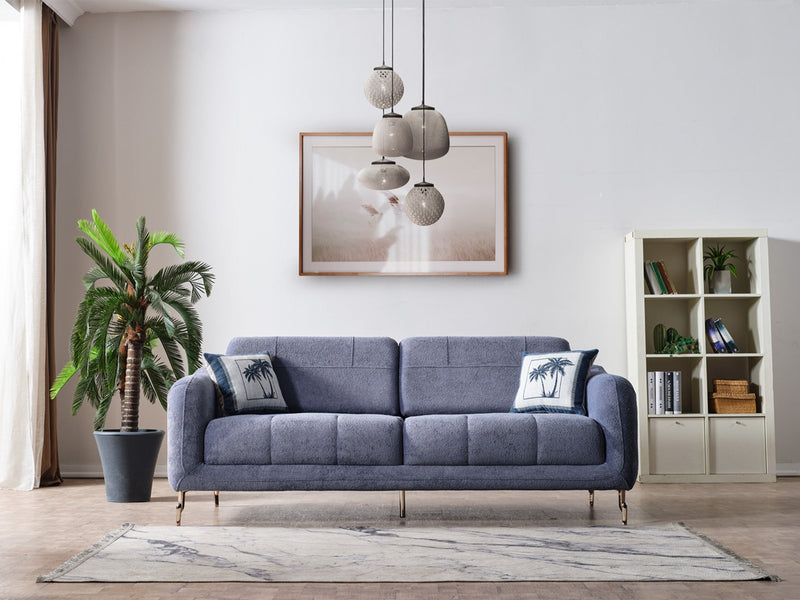 Lugano Convertible Sofa in White - 200-ELIF-LUG-A225-3