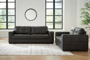 Luigi Thunder Leather Living Room Set - Gate FurnitureLiving Room Set