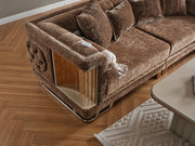 Lumina Stationay Sofa in Navy - 200-ELIF-LUM-A543-3