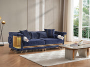 Lumina Stationay Sofa in Navy - 200-ELIF-LUM-A543-3