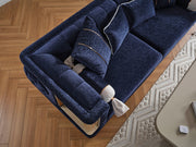 Lumina Stationay Sofa in Navy - 200-ELIF-LUM-A543-3