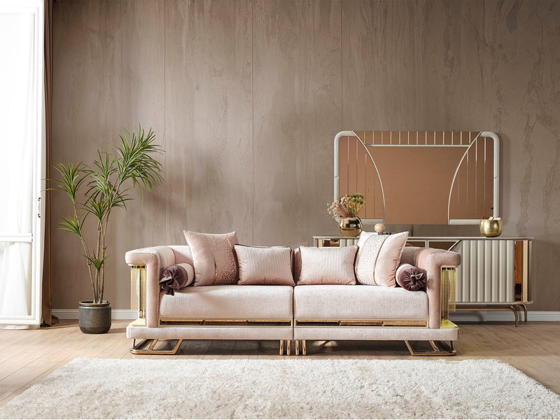 Lumina Stationay Sofa in Navy - 200-ELIF-LUM-A543-3