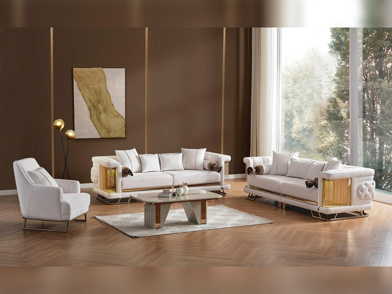 Lumina Stationay Sofa in Navy - 200-ELIF-LUM-A543-3