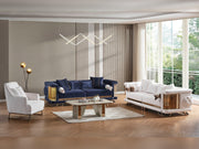 Lumina Stationay Sofa in White - 200-ELIF-LUM-A544-3