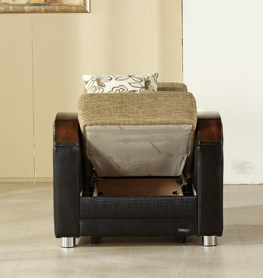 Luna Sleeper (Fulya Brown) Living Room Set - Lara FurnitureLiving Room Set