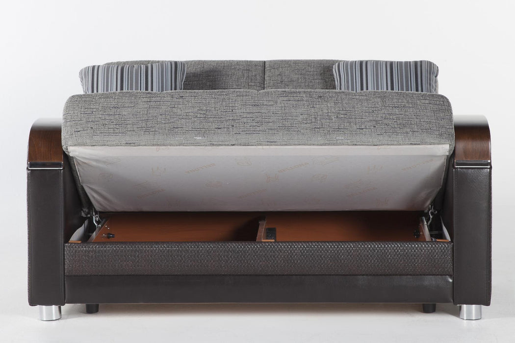Luna Sleeper (Fulya Gray) Living Room Set - Gate FurnitureLiving Room Set