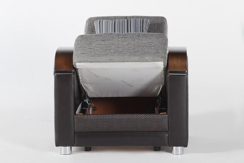 Luna Sleeper (Fulya Gray) Living Room Set - Lara FurnitureLiving Room Set
