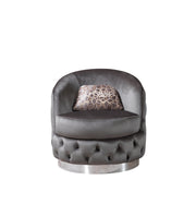 Lupino Gray Velvet Sofa & Loveseat - Lara FurnitureLiving Room Set