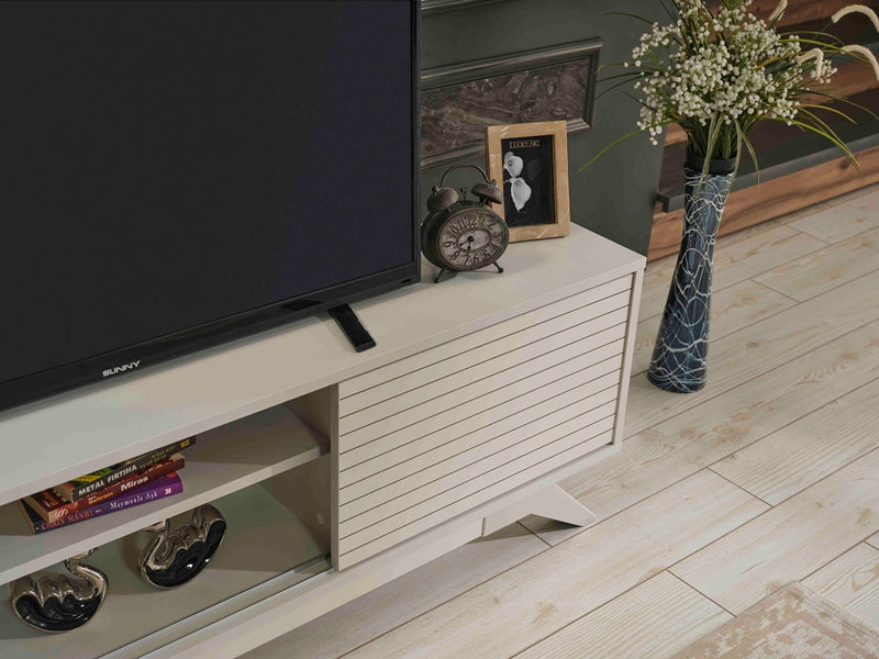 Luxia Tv Stand in Black - 720-LUX-TV-BLACK