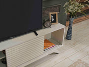 Luxia Tv Stand in Black - 720-LUX-TV-BLACK
