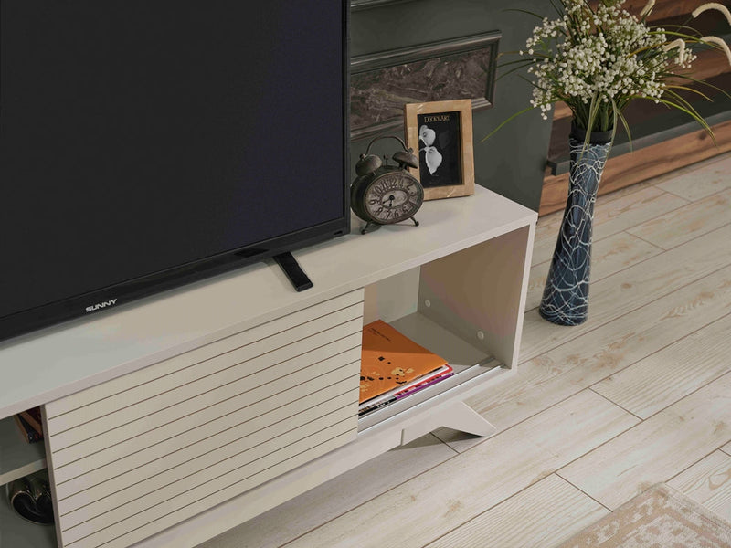Luxia Tv Stand in Black - 720-LUX-TV-BLACK