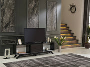 Luxia Tv Stand in Black - 720-LUX-TV-BLACK