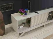 Luxia Tv Stand in Grey - 720-LUX-TV-GREY
