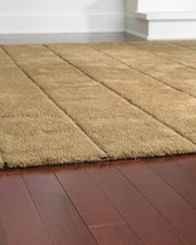 Luzmont Golden Brown Large Rug - R408371