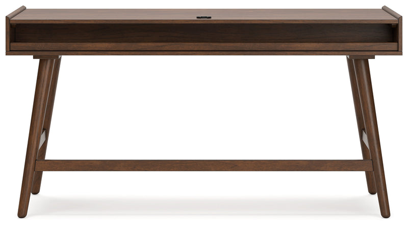 Lyncott Brown 60" Home Office Desk - H615-44
