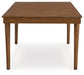 Lyncott Dining Table and 4 Chairs in Brown - Gate FurnitureDining Room Set