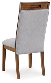 Lyncott Dining Table and 4 Chairs in Brown - Lara FurnitureDining Room Set