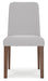Lyncott Dining Table and 4 Chairs in Gray/Brown - Gate FurnitureDining Room Set