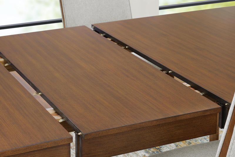 Lyncott Extension Dining Table and 6 Chairs - D615D24