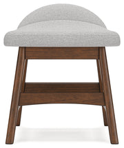 Lyncott Light Gray/Brown Home Office Desk Chair - H615-01