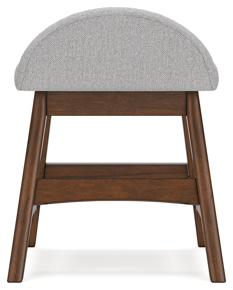 Lyncott Light Gray/Brown Home Office Desk Chair - H615-01