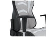 Lynxtyn White/Gray Home Office Desk Chair - Gate FurnitureGaming Chair