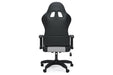 Lynxtyn White/Gray Home Office Desk Chair - Gate FurnitureGaming Chair