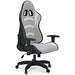 Lynxtyn White/Gray Home Office Desk Chair - Gate FurnitureGaming Chair
