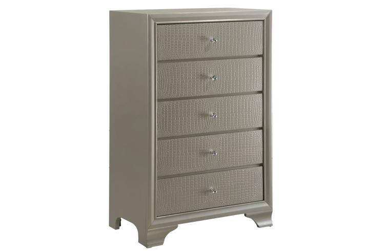 Lyssa Champagne Chest - Lara FurnitureChest