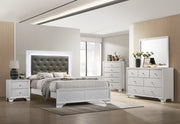 Lyssa Frost LED Upholstered Panel Youth Bedroom Set - Lara FurnitureYouth Bedroom Set